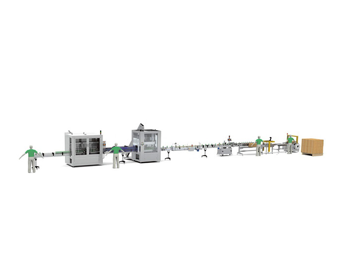 1L-5L Automatic Liquid Filling Line