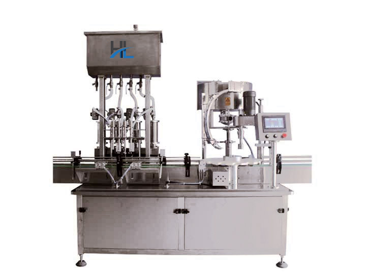 BGX-4-1D Automatic Filling and Capping Machine
